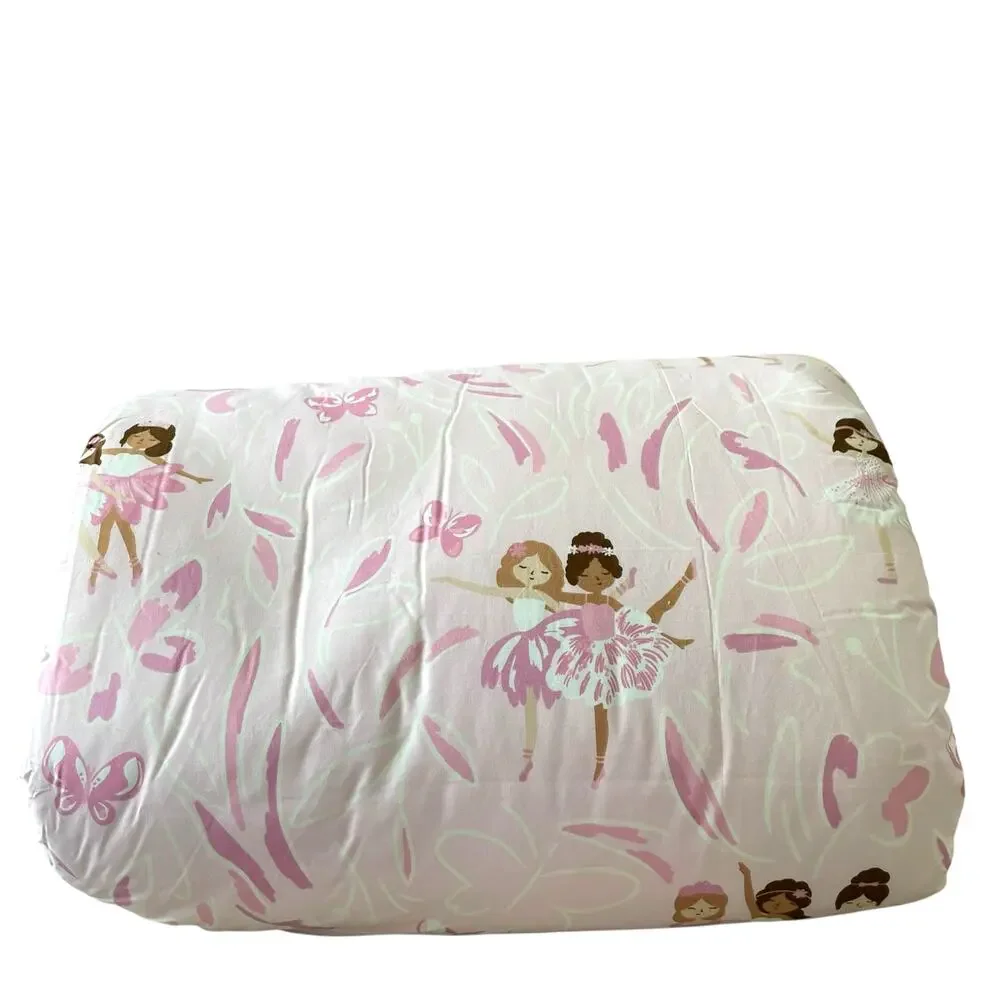 NEW Cupcakes & Cashmere Kids Pink Ballet 5 Piece Comforter Set Full/Queen